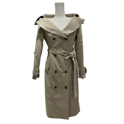Women's Korean Style Elegant Long Trench Autumn Coats