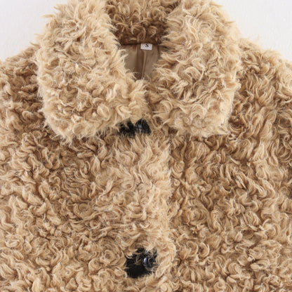 Women's Versatile Cool Fur Integrated Curly Coats