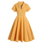 Performance Dress Hepburn Style Large Swing Dresses