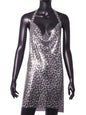 Nightclub Metal Sequins Sexy Suspenders Dress Dresses