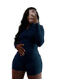 Leisure Sexy Tight Long Sleeve Two-piece Suits