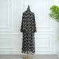 Durable Pure Beautiful Printed Design Chiffon Dresses