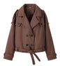 Women's New Elegant Versatile Fashion Woolen Coats