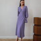 Women's Fashion Design Dress Autumn Simple Slim Fit A- Line Dresses