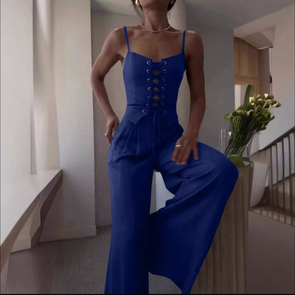 Pure Desire Sexy Cutout Tied Casual Suits