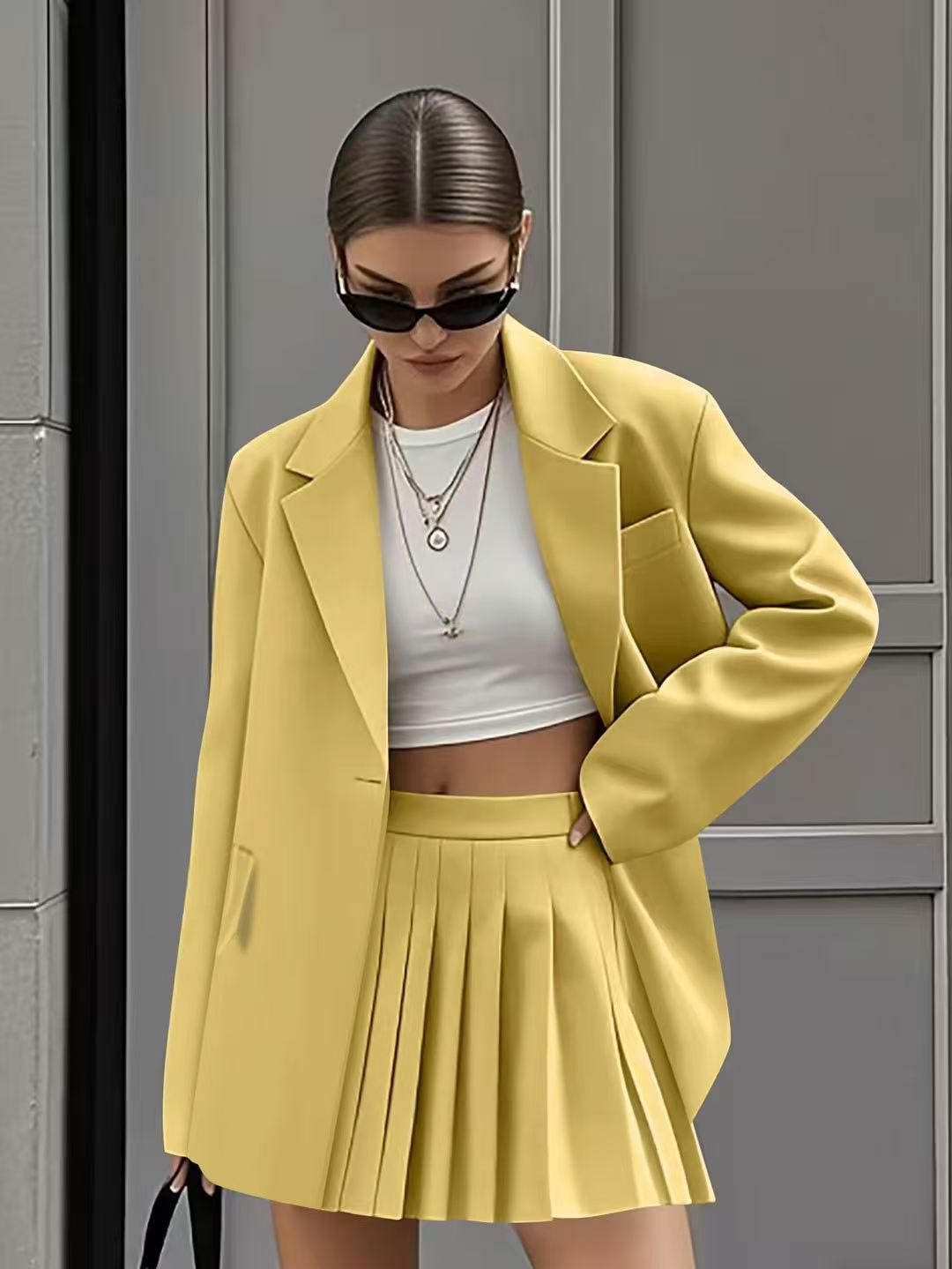 Women's Pretty Popular Fashion Leisure Pleated Skirts