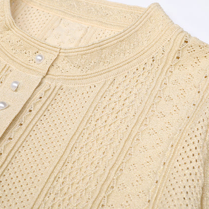 High Quality Long Sleeve Lady Knitted Suits