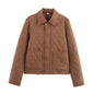 New Classy Summer Comfortable Quilted Pocket Coats