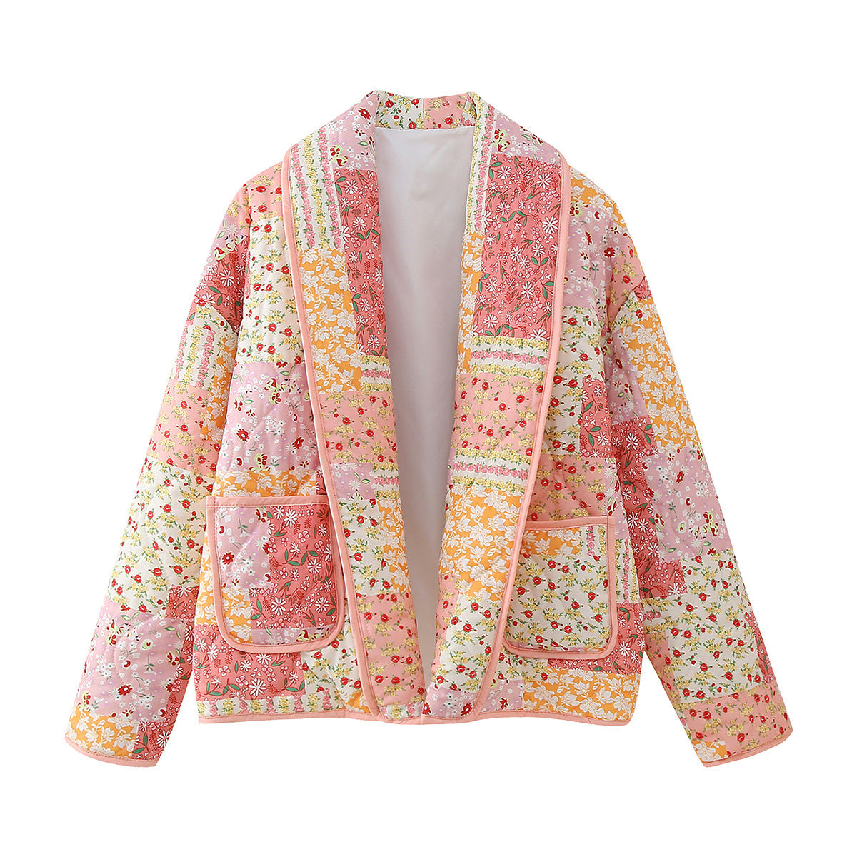 Women's Charming Street Fashion Casual Printed Coats