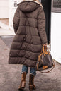Solid Color Hooded Cotton Long Sleeve Double-sided Wear Jackets