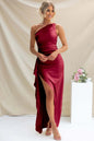 Summer Dress Solid Color Sexy Slit Dresses