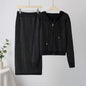 Women's Casual Hot Drilling Hooded Two-piece Dress Suits