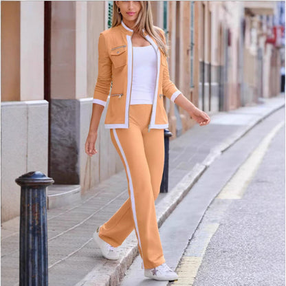 Women's Creative Fashion Casual Multicolor Set Clothing
