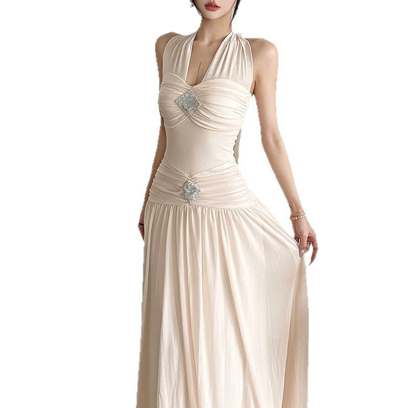 Women's Low-cut Design Elegant Solid Color Fashionable Clothing