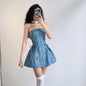 Women's Color Slim Fit High Waist Fashion Dresses