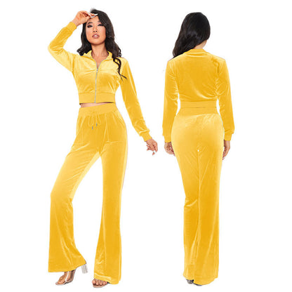 Women's Autumn Casual Fashion Veet Slim Fit Suits