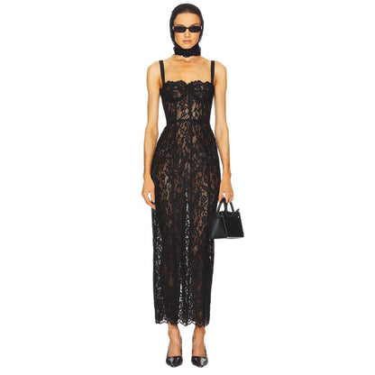 Women's Camisole Gown Slim Dress Fashion Party Dresses