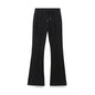 Women's American Sports Style Stitching Decorative Elastic Waist Pants