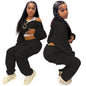 Women's Solid Color Casual Zipper Personality Side Suits
