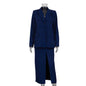 Women's Fashion High Sense Striped Lapel Long Sleeve Suits