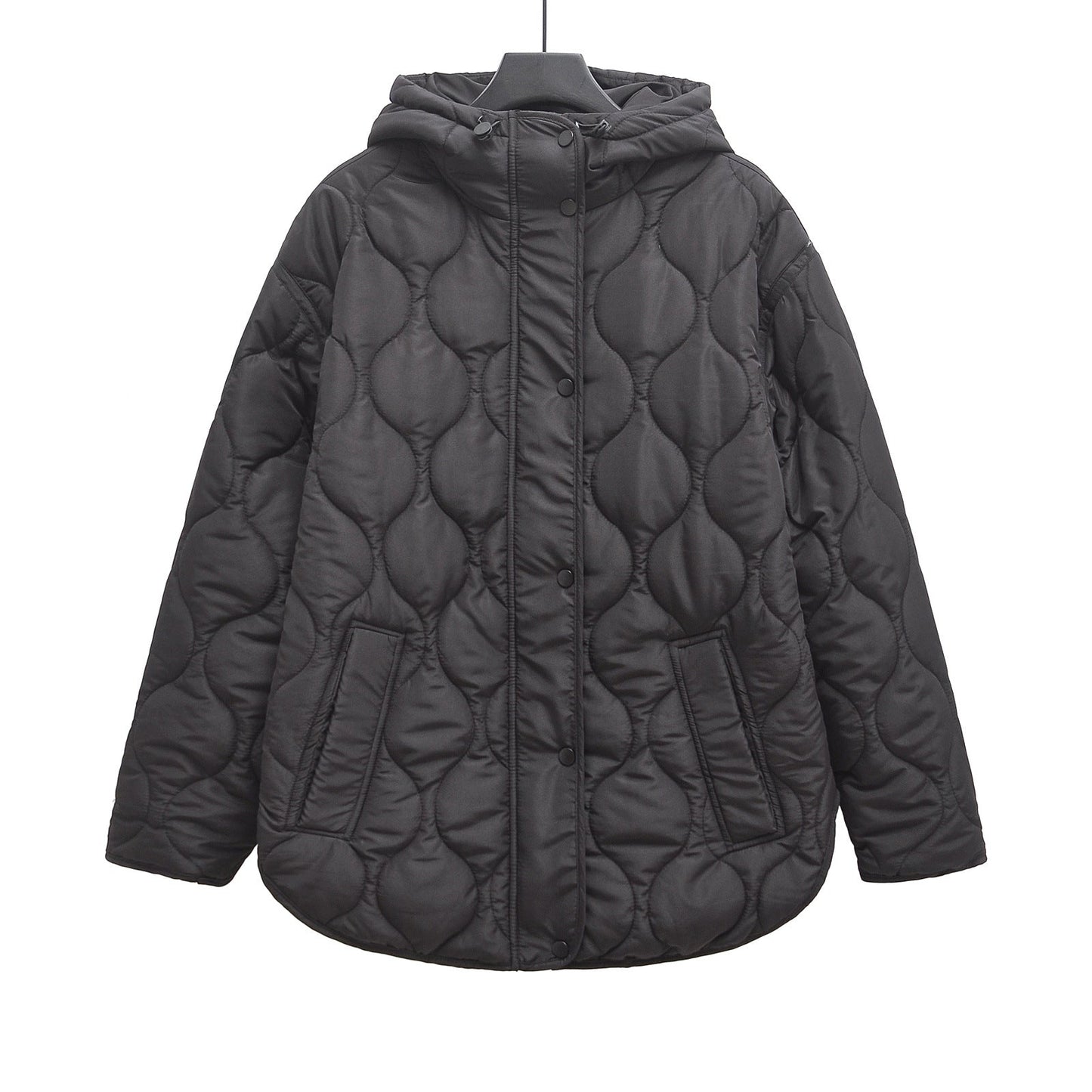 American Winter Hot Hooded Long Sleeve Cotton Coats