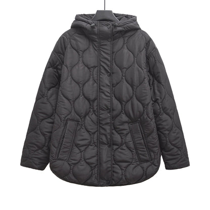 American Winter Hot Hooded Long Sleeve Cotton Coats