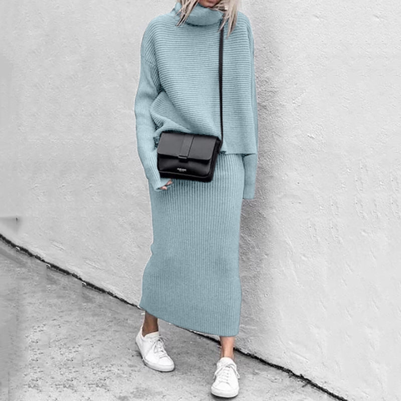 Women's Autumn Casual Loose Fashion Long Two-piece Suits