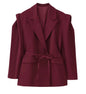 Women's Comfortable Cool Graceful Wide Shoulder Coats