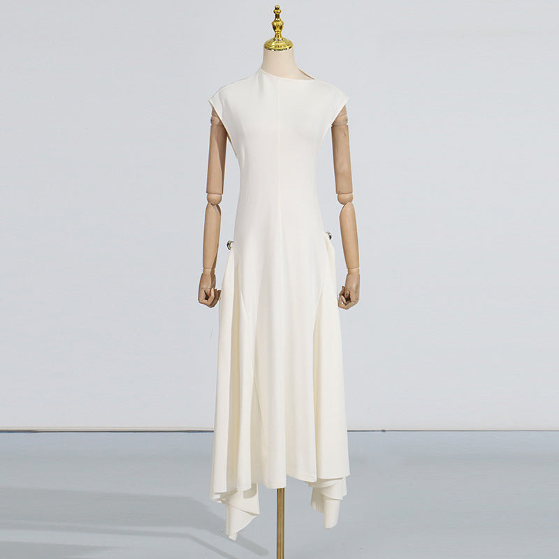 Women's Style High-grade Tea Break Dress Summer Irregular Dresses