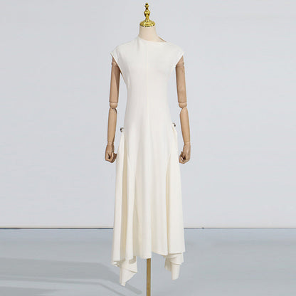 Women's Style High-grade Tea Break Dress Summer Irregular Dresses