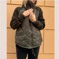 Women's Beautiful Fashion Zipper Stand Collar Coats