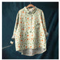 Women's Summer Loose Print Crew Neck Casual Plus Size