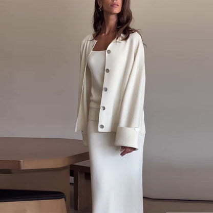 Women's Autumn Sweet Style Loose Slim Fit Suits