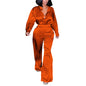 Women's Trendy Russian Fashion Woven Shirt Suits