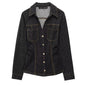 Women's Fashionable Fitted Long Sleeve Lapel Shirt Suits