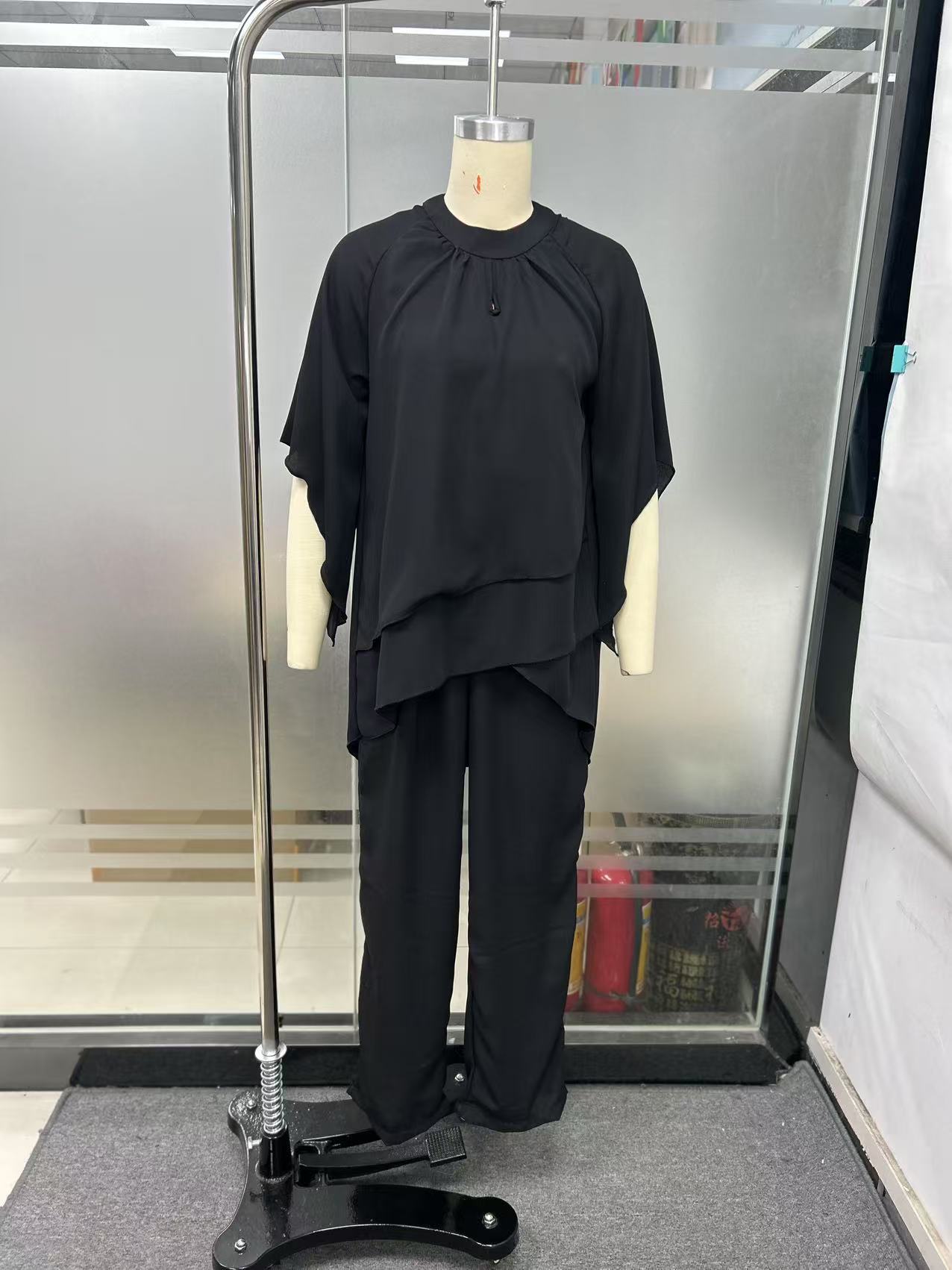 Women's Fashion Solid Color Loose Casual Irregular Suits