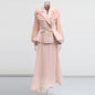 Women's Early Autumn Design Tight Waist High Suits
