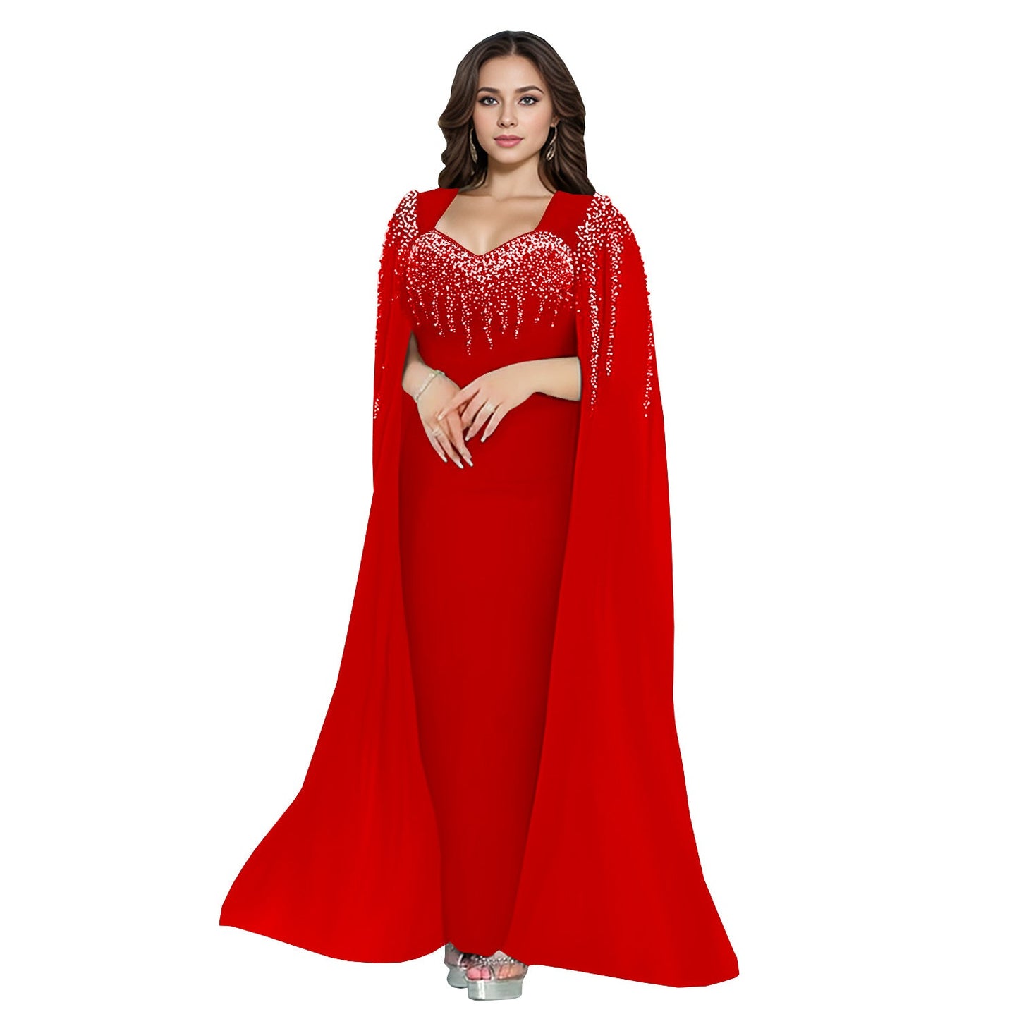 Women's Fashion Wear Elegant Graceful Rhinestone Dress Dresses