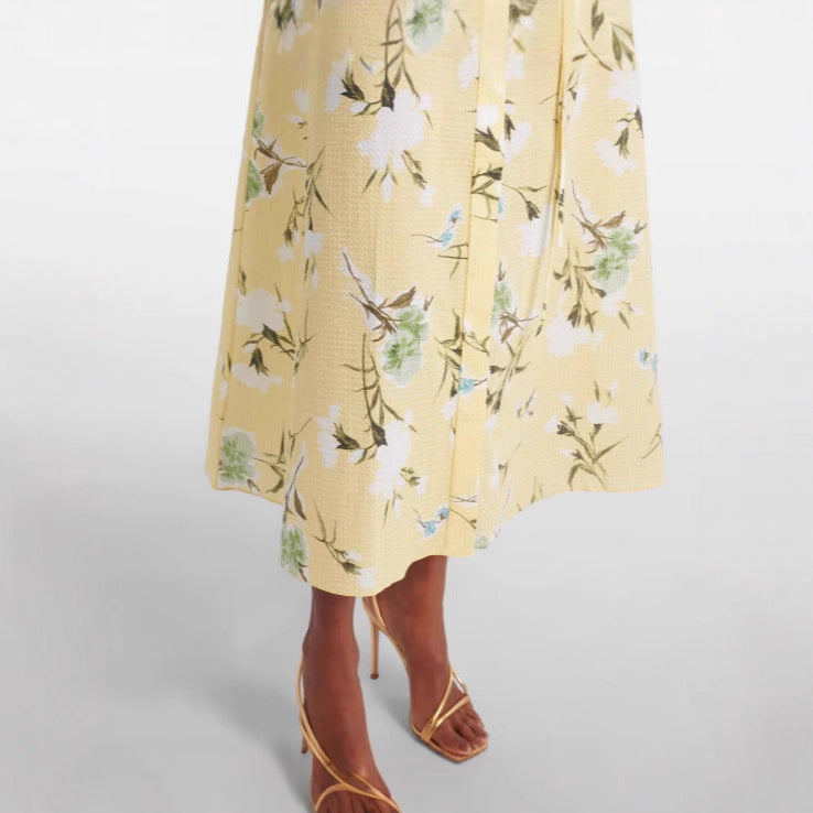 Versatile Fashion Magazine Petal Female Dress Dresses