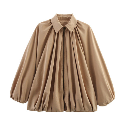 Women's Summer Street Fashion Loose Tent Blouses