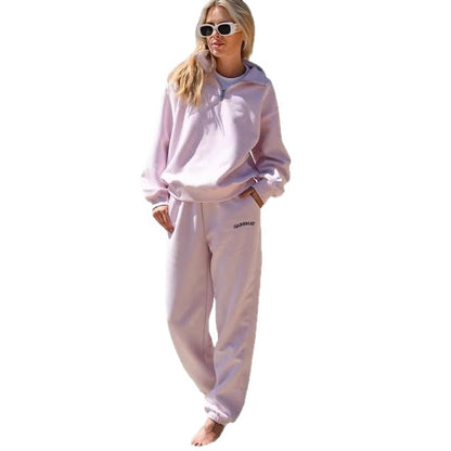Versatile Casual Fashion Thickening Embroidery Long-sleeved Suits