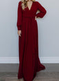 Women's Autumn Dress Long Elegant Multicolor Dresses