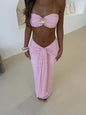 Lace Jacquard Vacation Seaside Casual Swimsuit Suits