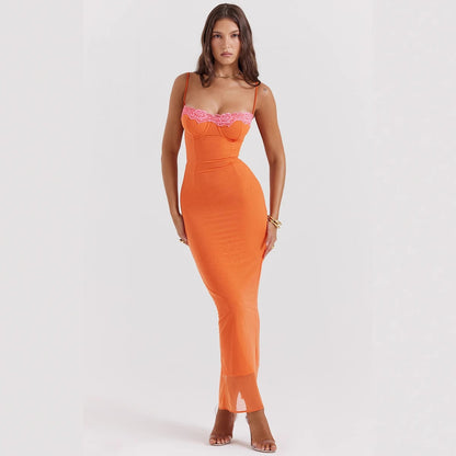 Women's Tube Dress Hot Fashion Suspenders Vacation Dresses