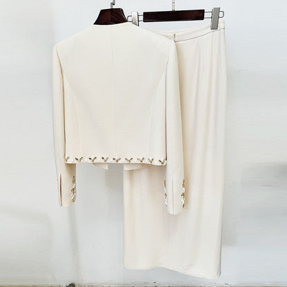 Durable Fashion Bead Split Two-piece Set Suits