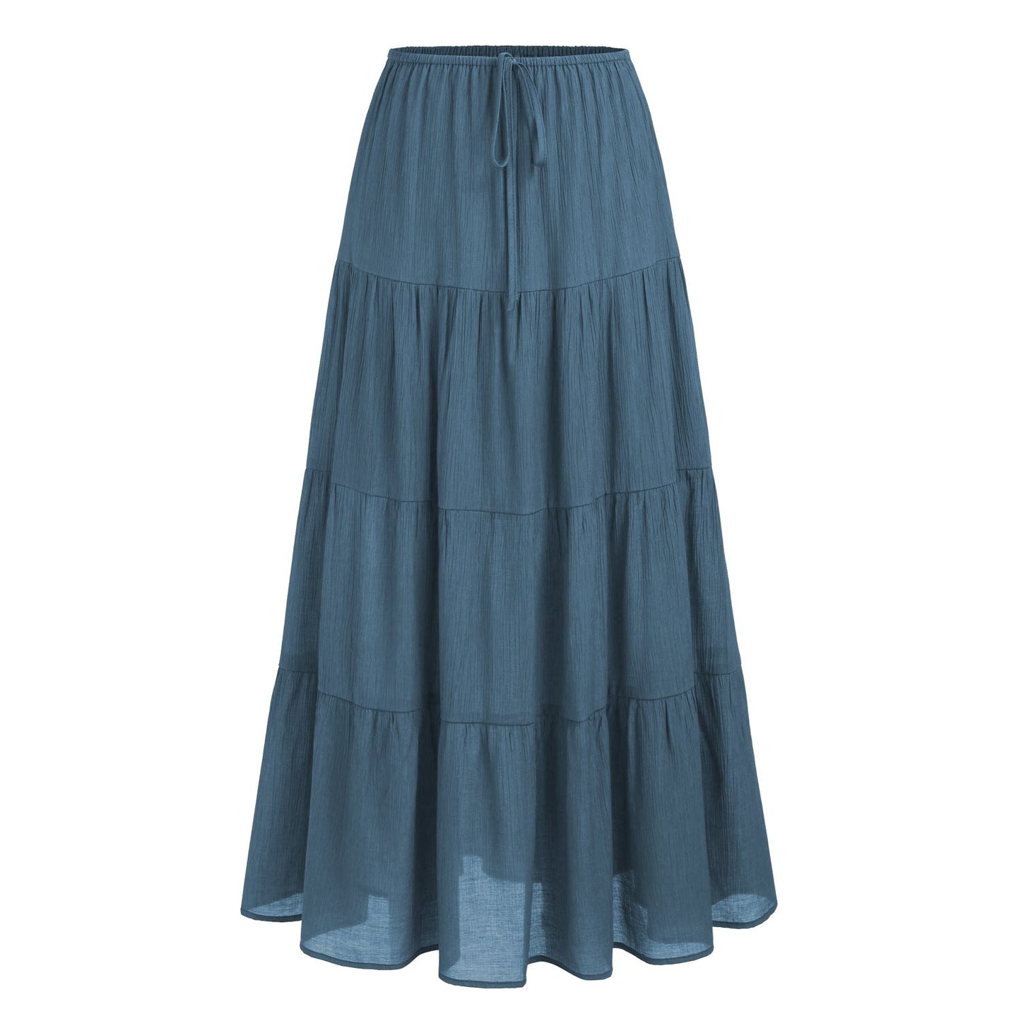 Women's Waist Elastic Large Swing Loose Patchwork Skirts