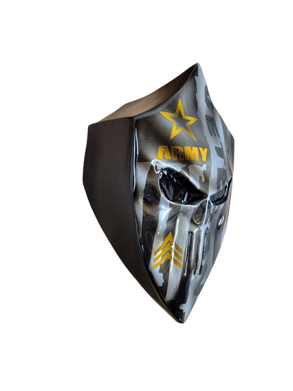 3D Punisher with Army Veteran with rank