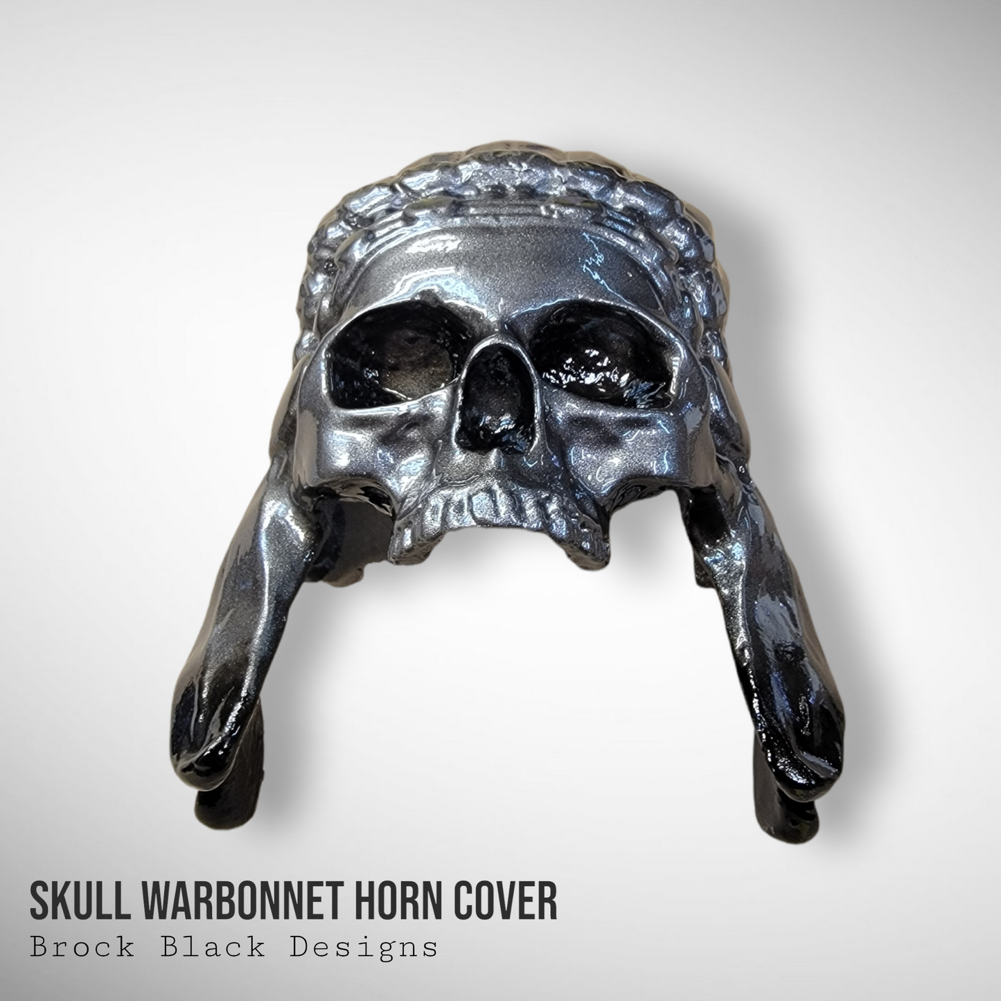 Indian skull warbonnet Horn cover