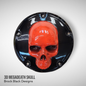 Megadeth skull harley derby and points timing cover