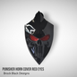 Custom Side-mounted horn cover with Punisher